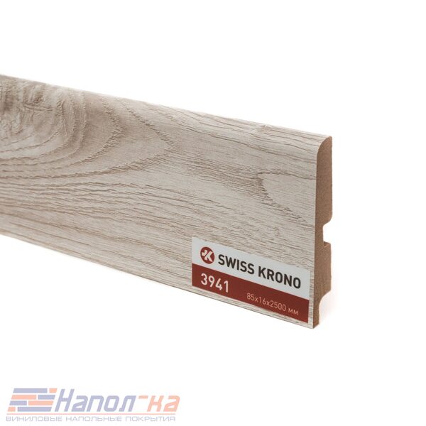 Плинтус МДФ Kronopol P85 Versailles Elm 3941 ламинированный 3941